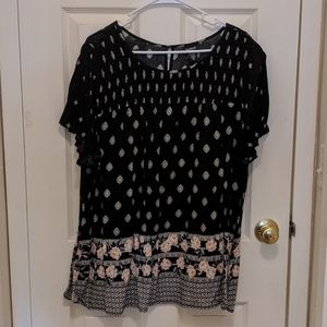 Torrid Floral Blouse